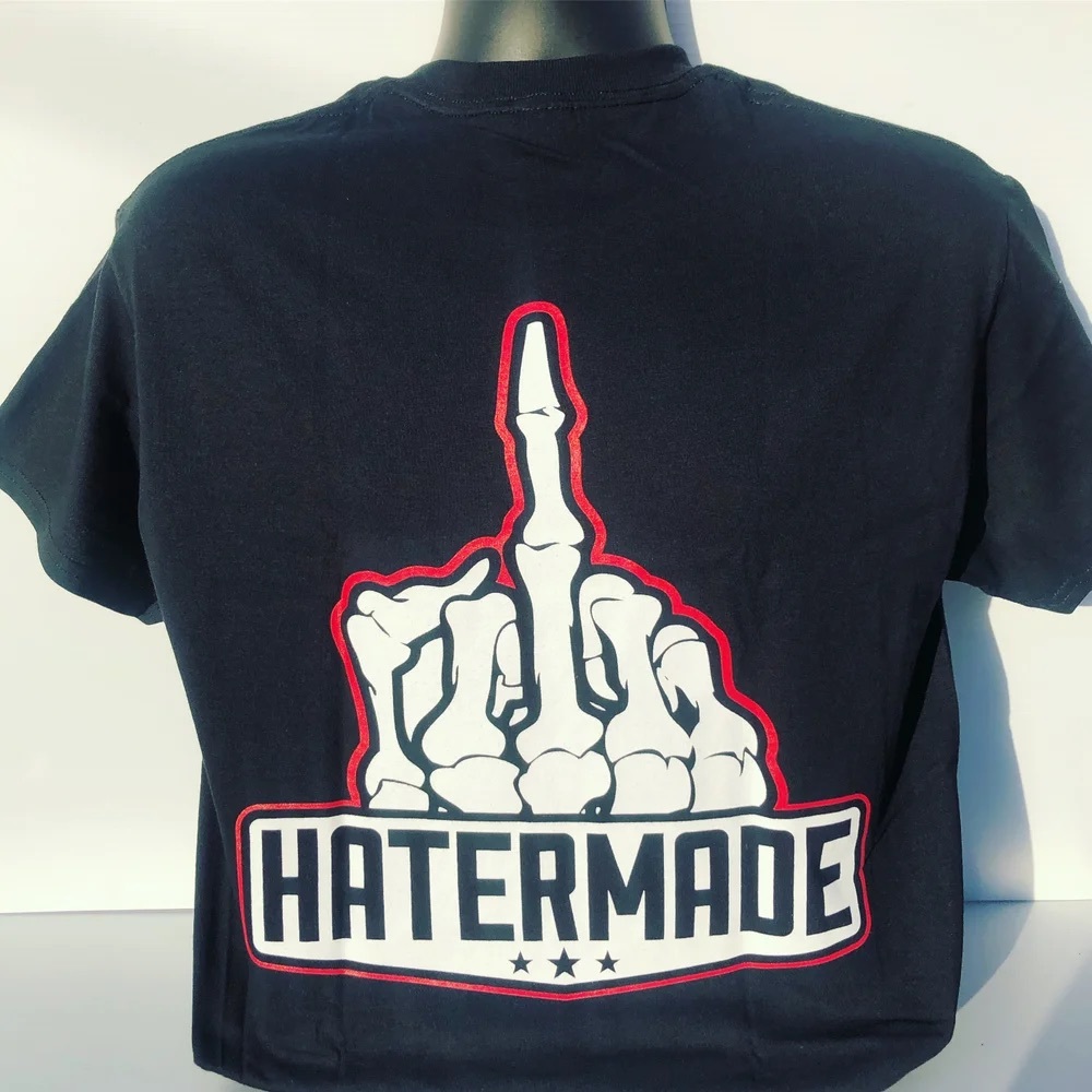 BRAND NEW: Hatermade Clothing Company by Mad Gear Hot Rod Apparel. T-Shirt • XL